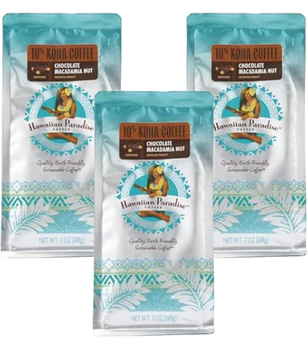 Amazon | ハワイアンパラダイス コーヒー 100%KONA COFFEE 198g × 1袋